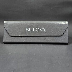 Foldable Bulova Case for Eye Wear Eye Glasses Sun Glasses